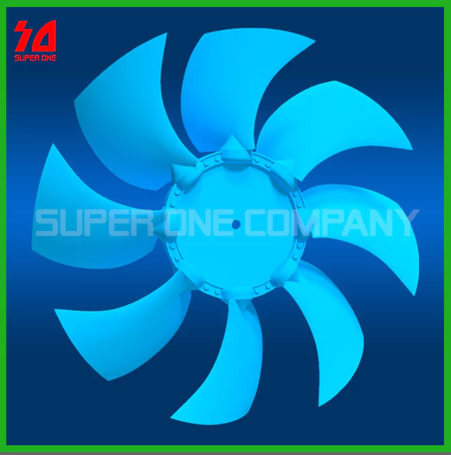 Cánh quạt hướng trục nhựa SY - Quạt Công Nghiệp Super One - Công Ty TNHH Super One